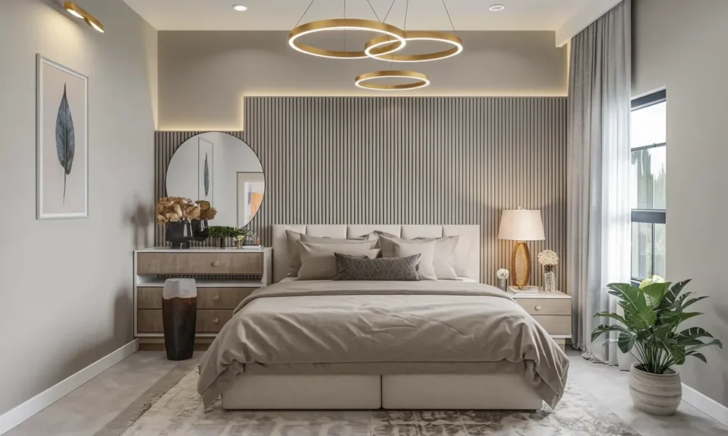 The Ultimate Guide to Small Bedroom Decor (Even IKEA Would Approve!) 29 The Serene Monochromatic Retreat