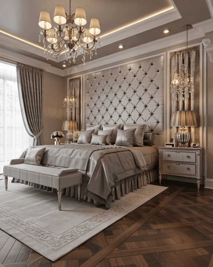 35+ Bedroom Ideas So Stunning You'll Want to Redecorate Tonight! 3 The Statement Headboard