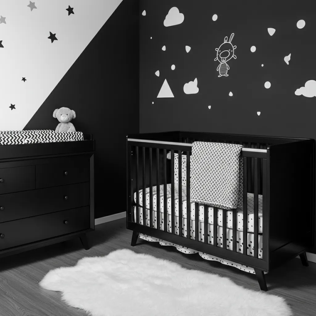 34 Nursery Ideas So Perfect, Even Interior Designers Are Jealous! 14 Timeless Black and White Nursery