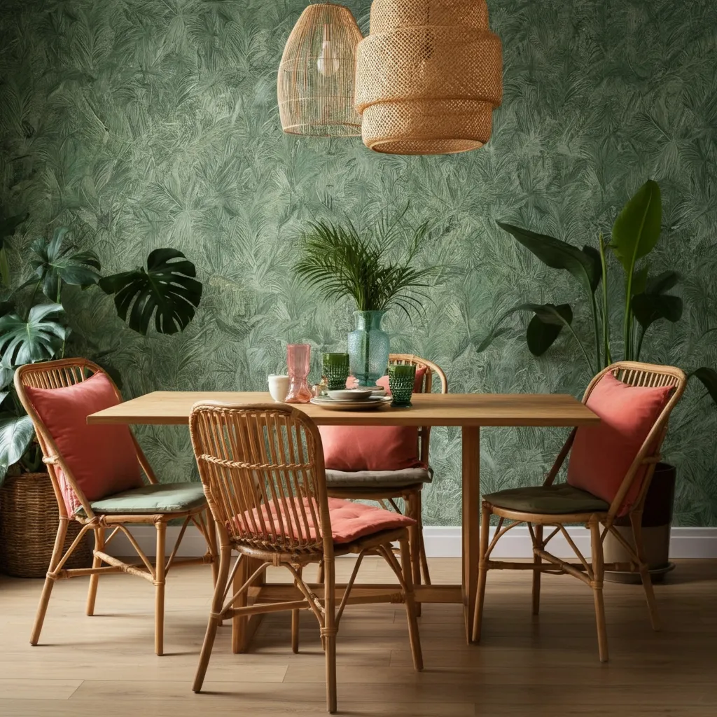 28+ Dining Room Decor Ideas So Good, Even Designers Are Copying Them 16 Tropical Oasis Dining Room