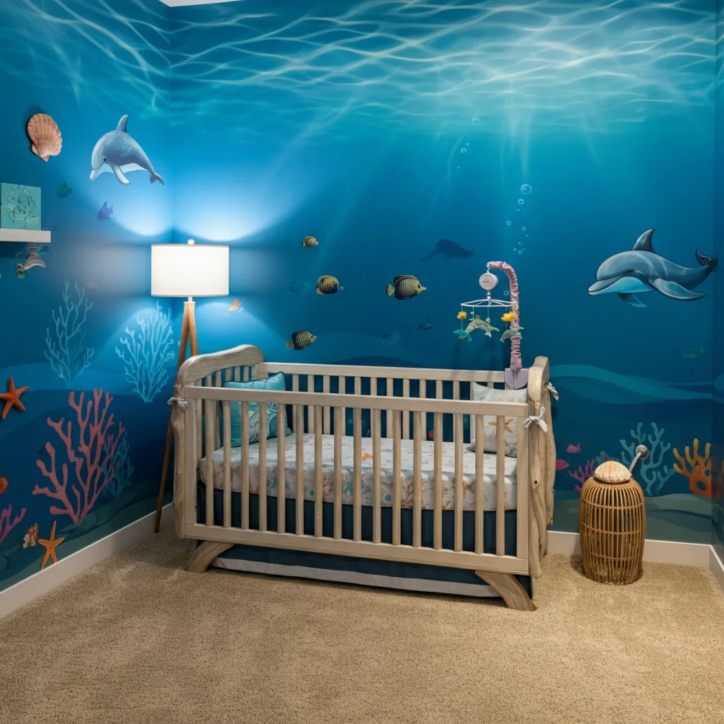 34 Nursery Ideas So Perfect, Even Interior Designers Are Jealous! 30 Under the Sea Nursery