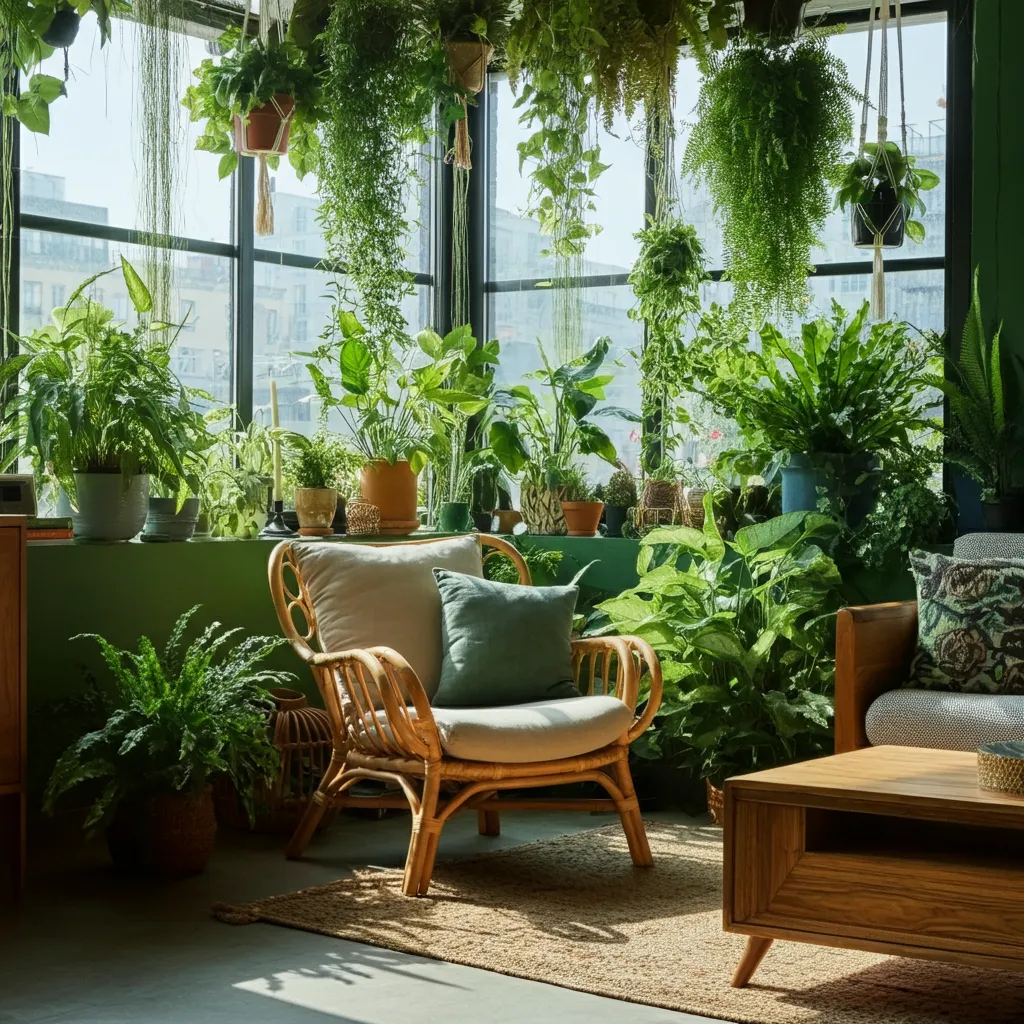 30+ Living Room Ideas That Will Make Your Home Look 10x More Expensive 22 Urban Jungle Living Room