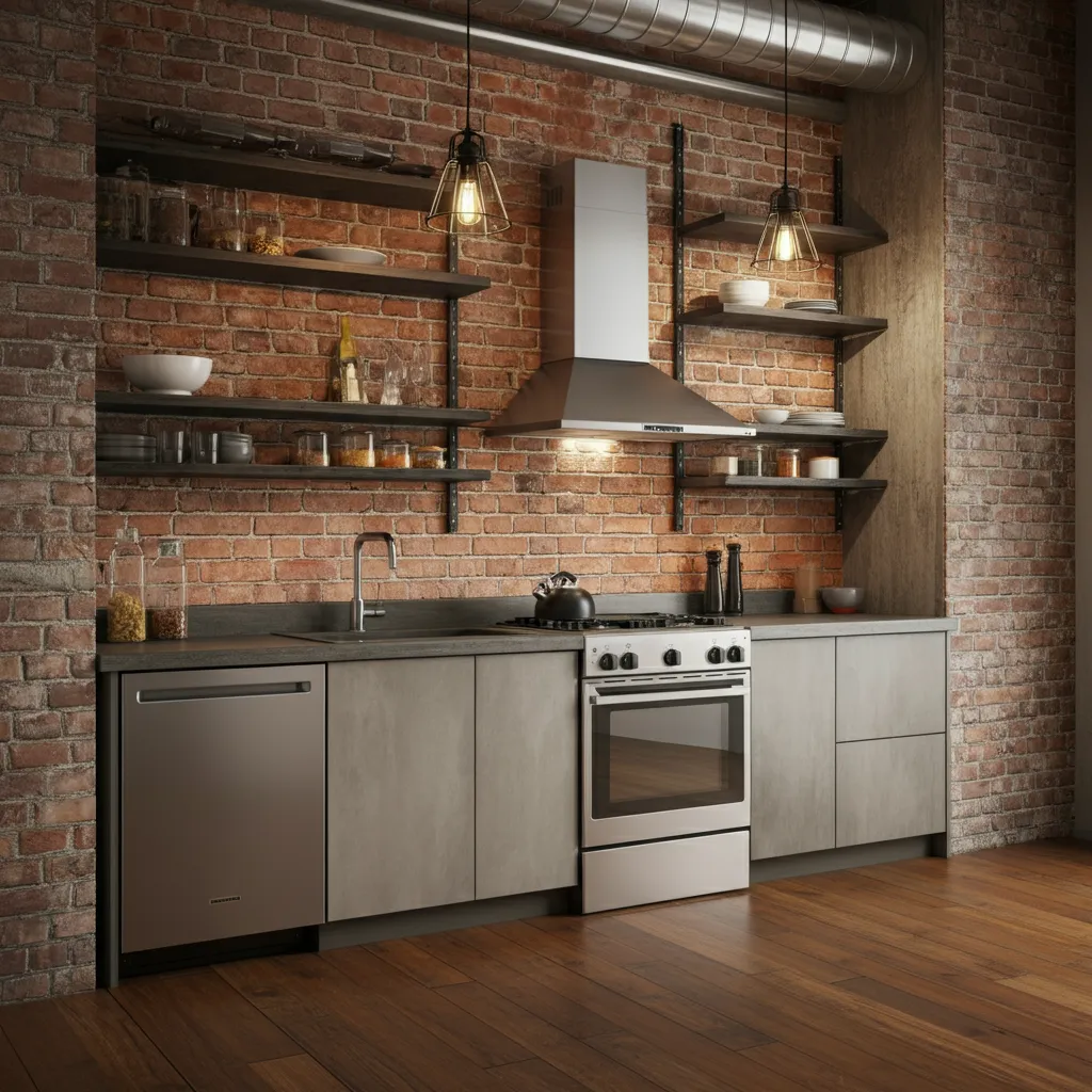 30+ Jaw-Dropping Kitchen Ideas You’ll Wish You Knew Sooner 22 Urban Loft Kitchen