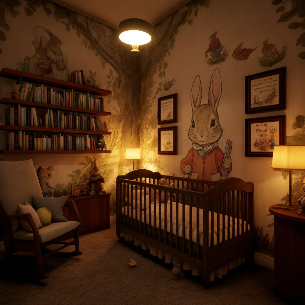 34 Nursery Ideas So Perfect, Even Interior Designers Are Jealous! 6 Whimsical Storybook Nursery