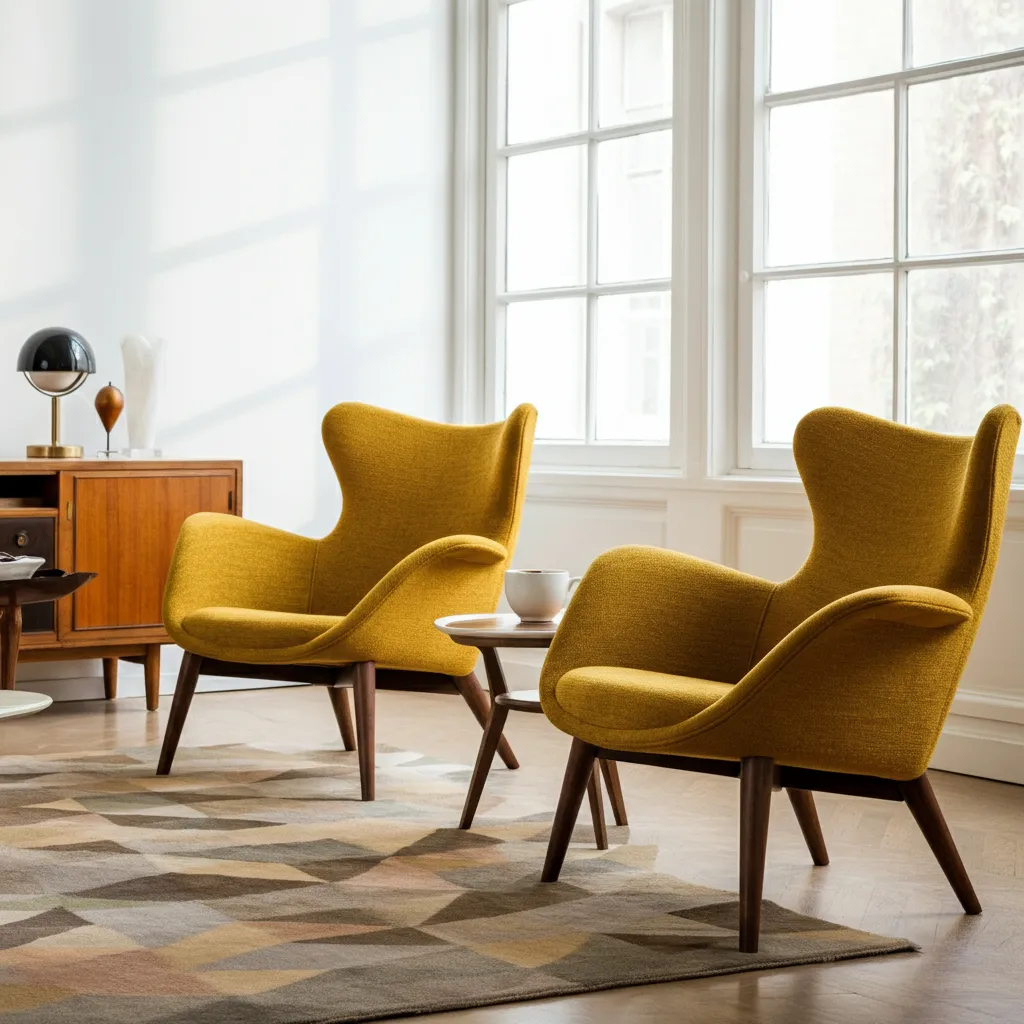 Steal These Designer-Approved Mid Century Modern Living Room Ideas 21 Accent Chairs Sculptural Silhouettes