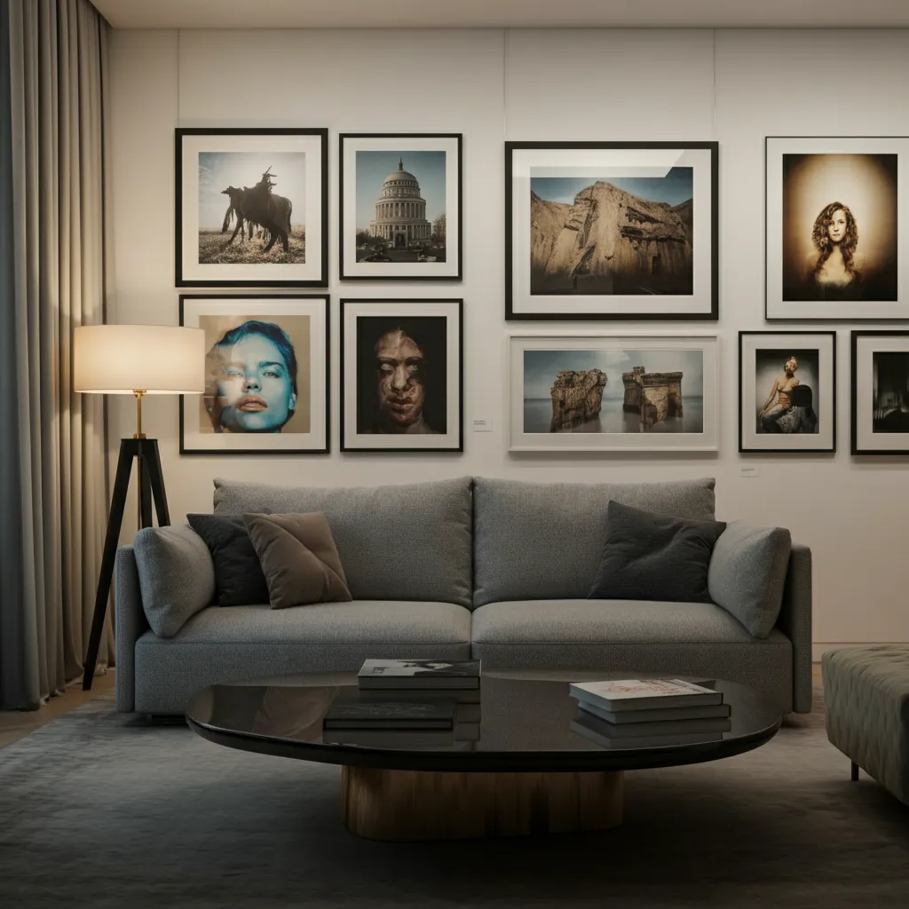 Modern Luxury Living Rooms You Can Actually Copy on Any Budget 21 Art Gallery Living Room