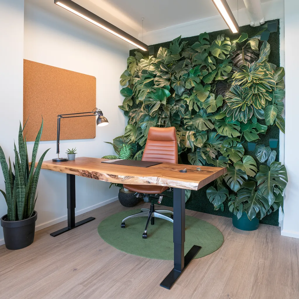 Indoor Plants Ideas That Will Instantly Transform Any Room Into a Lush Retreat 6 Biophilic Modern Office – Productivity Meets Natural Energy