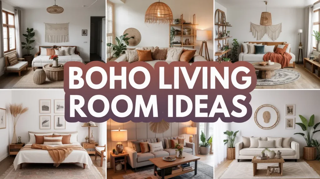 Cozy Yet Stylish: Boho Living Room Ideas That Feel Like a Dream 6 Boho living room