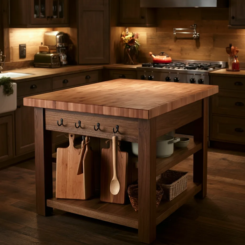 The Ultimate List of Kitchen Island Ideas That Actually Make Life Easier 6 Butcher Block Kitchen Island