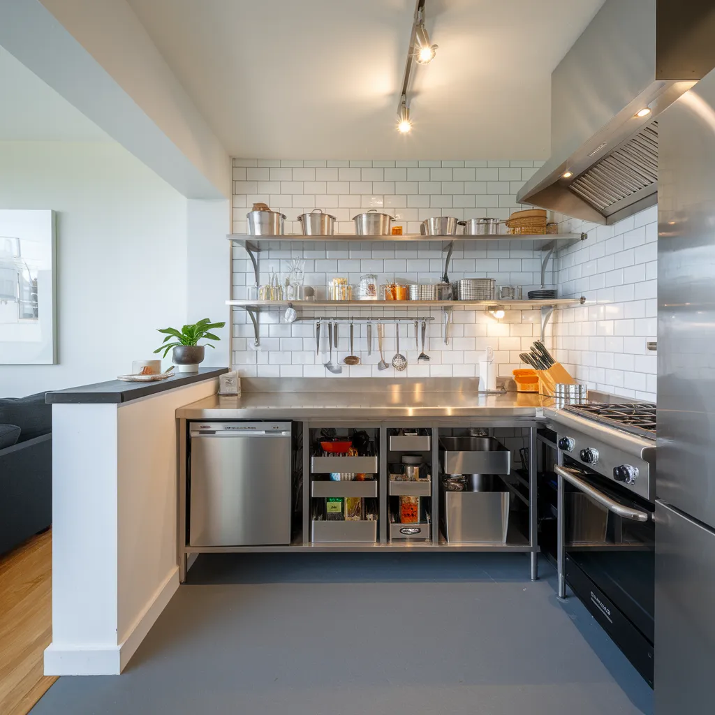 34 Small Kitchen Ideas That Make Tiny Spaces Look Huge 21 Chef’s Compact Small Kitchen