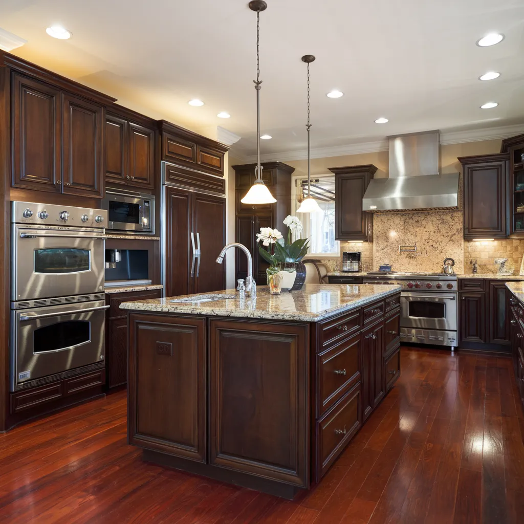 The Ultimate List of Kitchen Island Ideas That Actually Make Life Easier 4 Classic Cherrywood Island with Granite Top