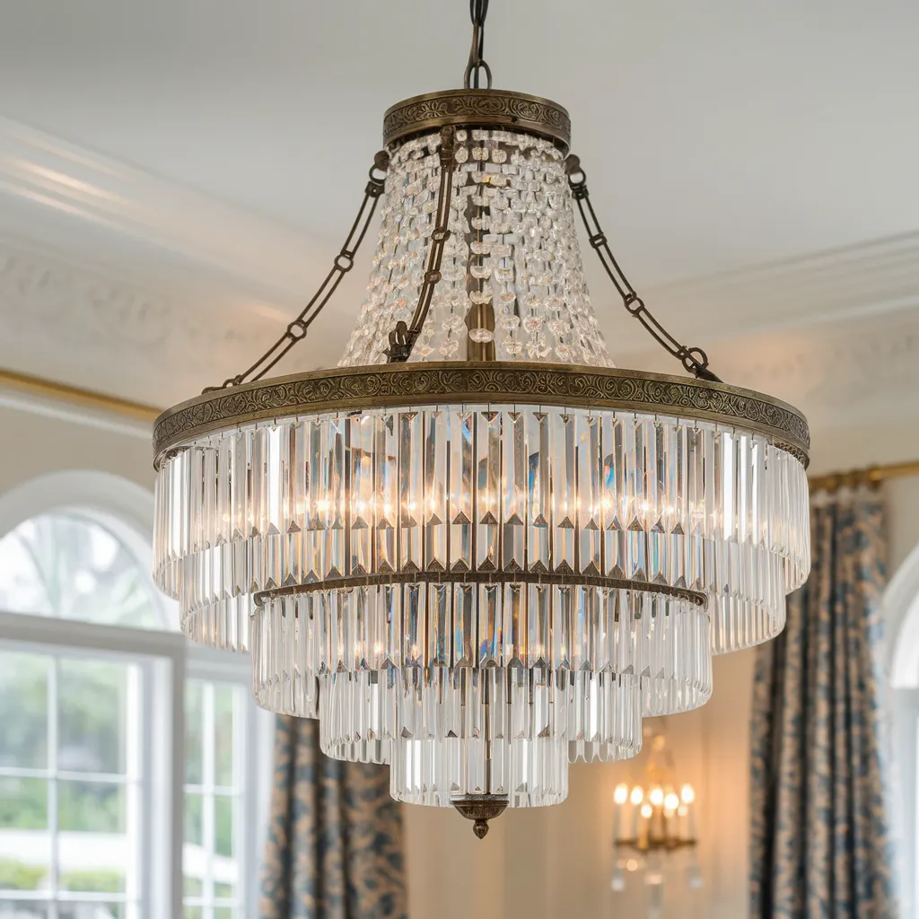 From Glam to Minimal: Chandelier Designs You’ll Fall in Love With 18 Classic Empire Multi-Tier Crystal Chandelier