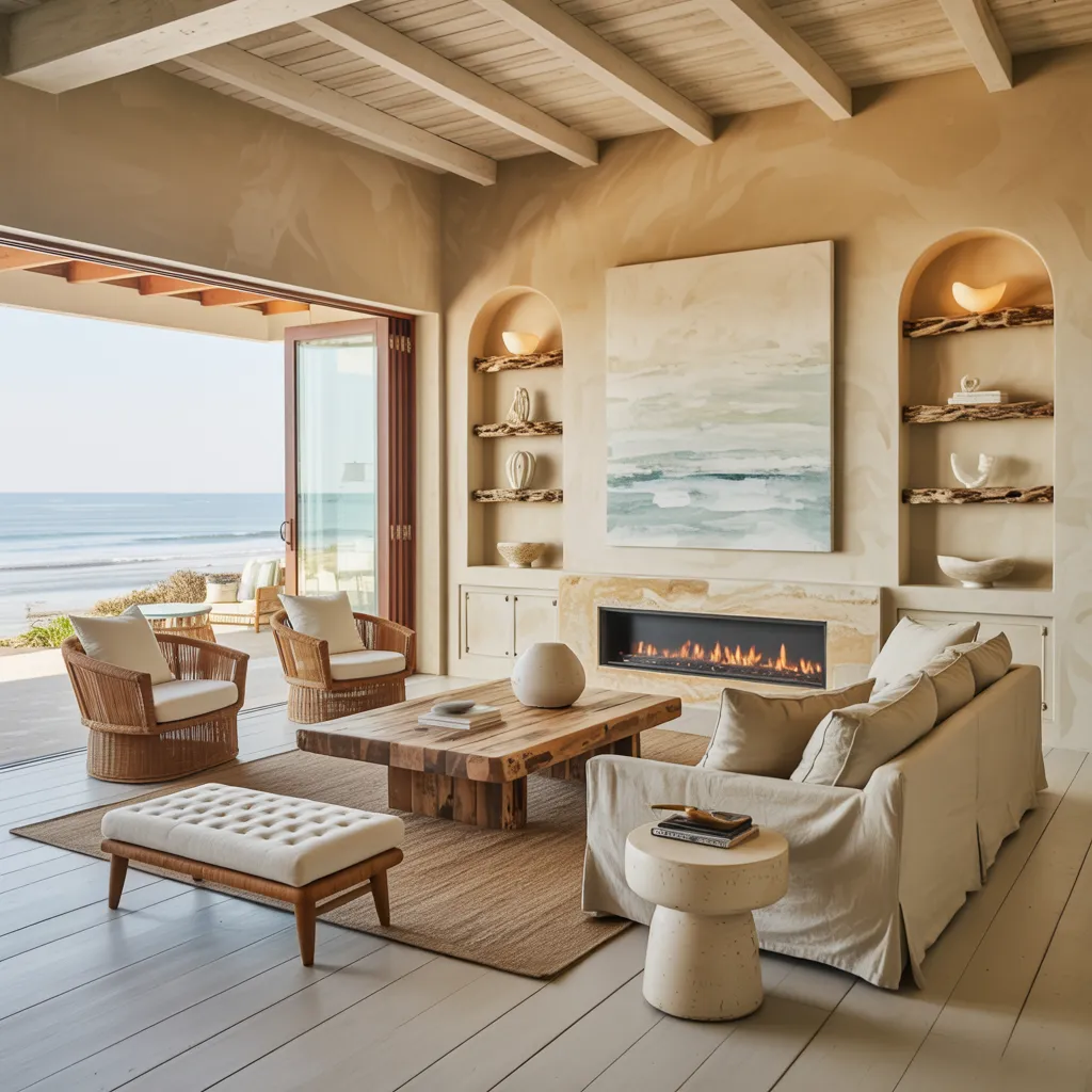 Modern Luxury Living Rooms You Can Actually Copy on Any Budget 6 Coastal Retreat Living Room