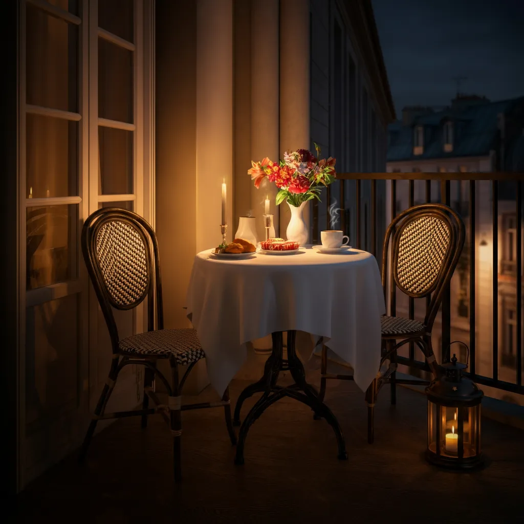 These Balcony Ideas Are So Good, Even Your Neighbors Will Be Jealous 5 Compact Bistro Nook