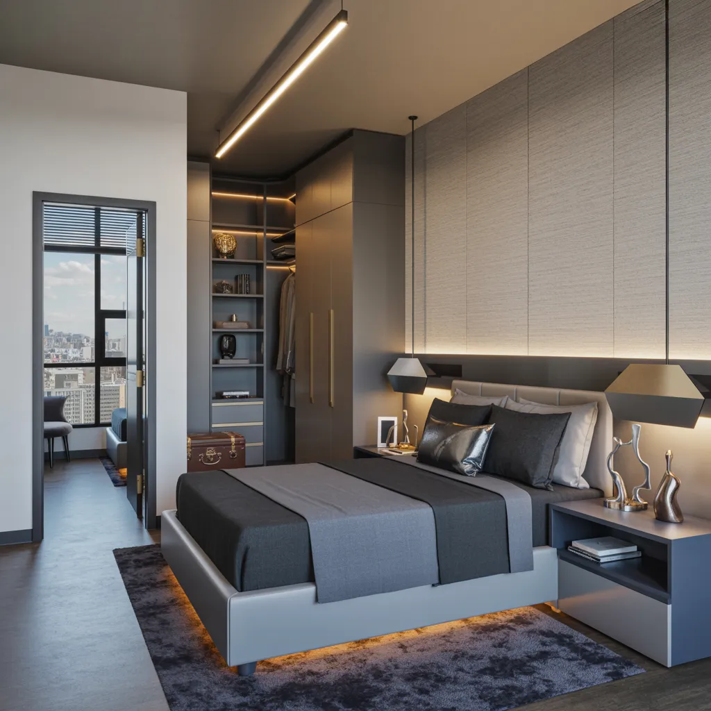 Make Your Guests Feel Special with These Beautiful Guest Room Designs 3 Contemporary Urban Luxe Guest Room