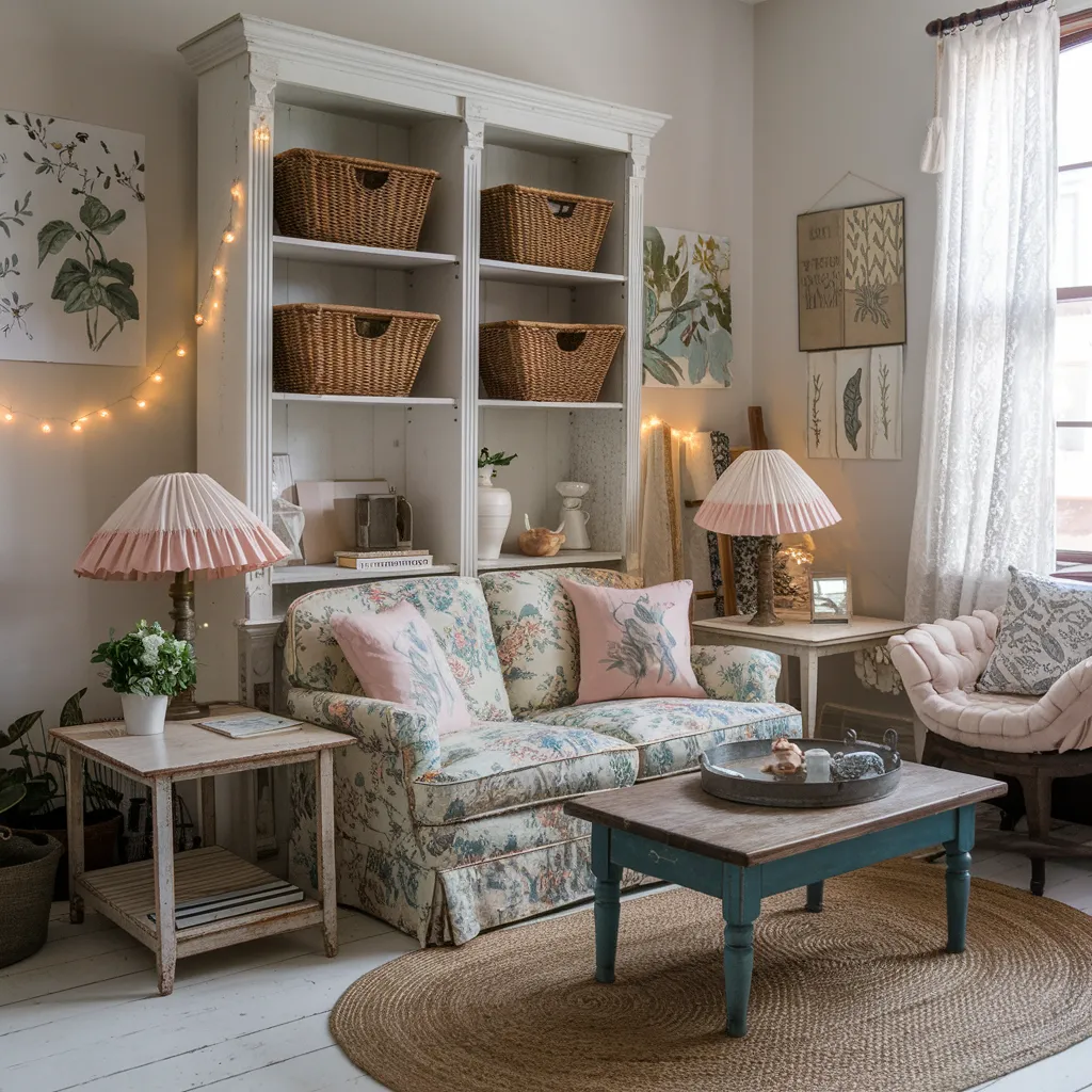 Apartment Living Room Ideas So Stunning You’ll Wish You Tried Them Sooner 13 Cottagecore Apartment Living Room