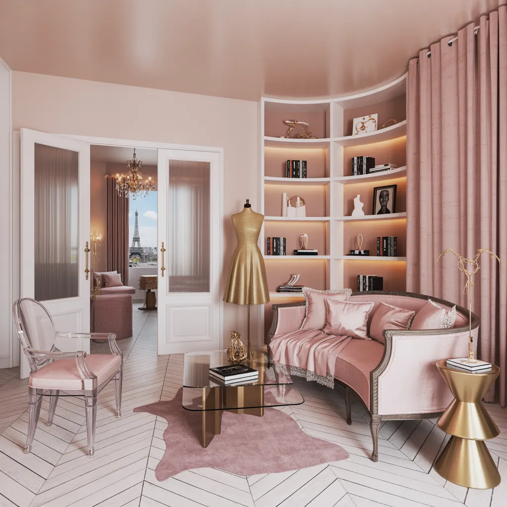 Modern Luxury Living Rooms You Can Actually Copy on Any Budget 7 Couture Parisian Living Room