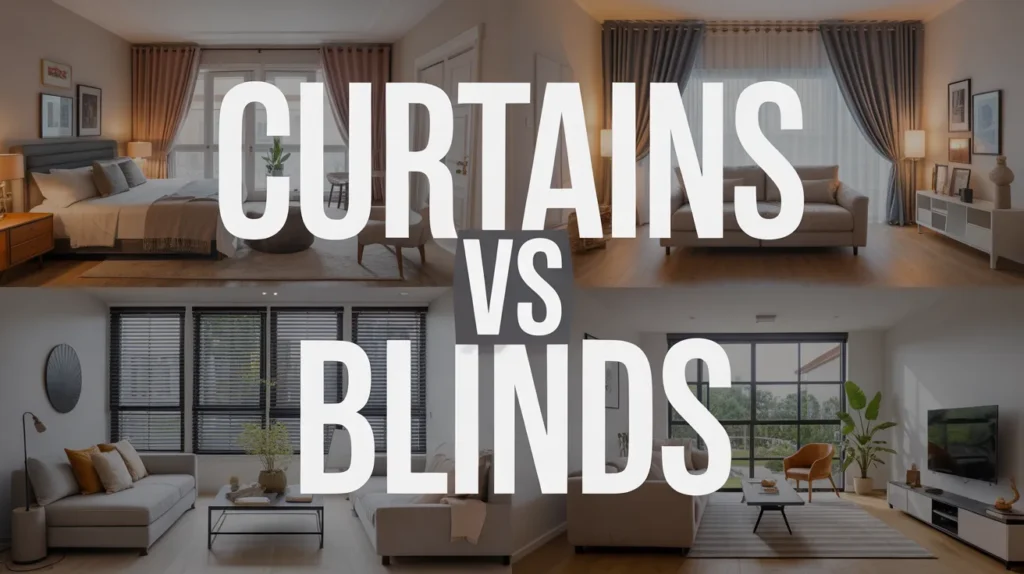 How to Choose Between Curtains vs Blinds: The Complete Guide 4 Curtains vs Blinds