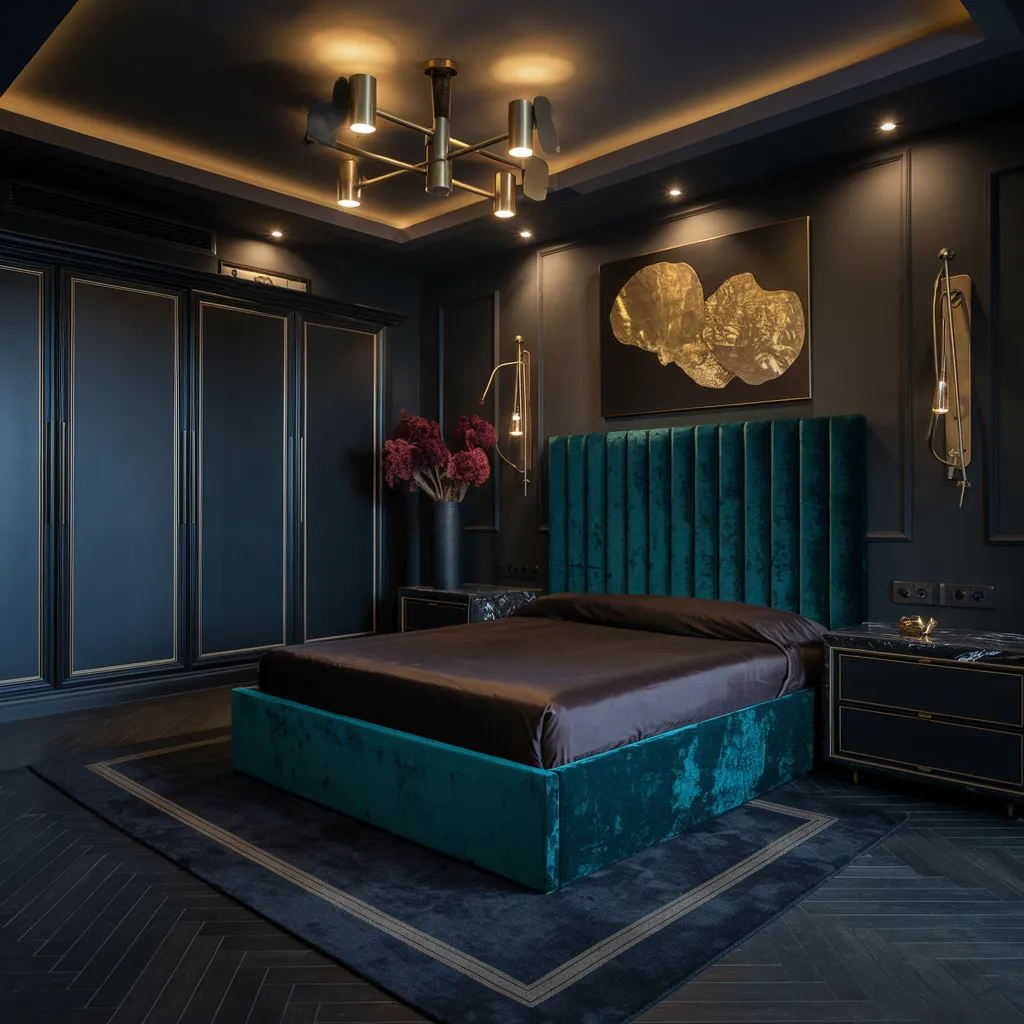 The Ultimate Master Bedroom Inspiration Guide: From Luxe to Minimalist 13 Dark Luxe Modern Bedroom