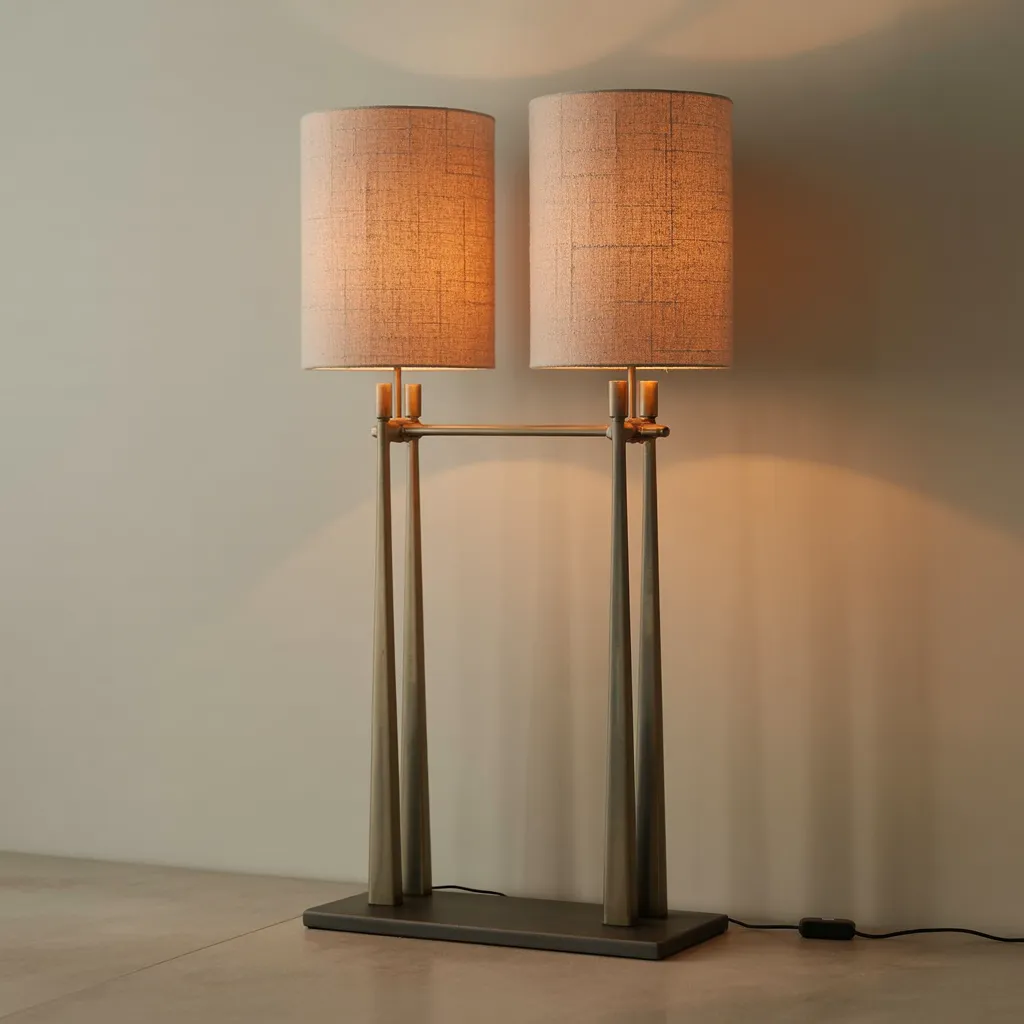 Living Room Lamp Ideas That Instantly Make a Room Look Expensive 50 Double Shade Floor Lamp