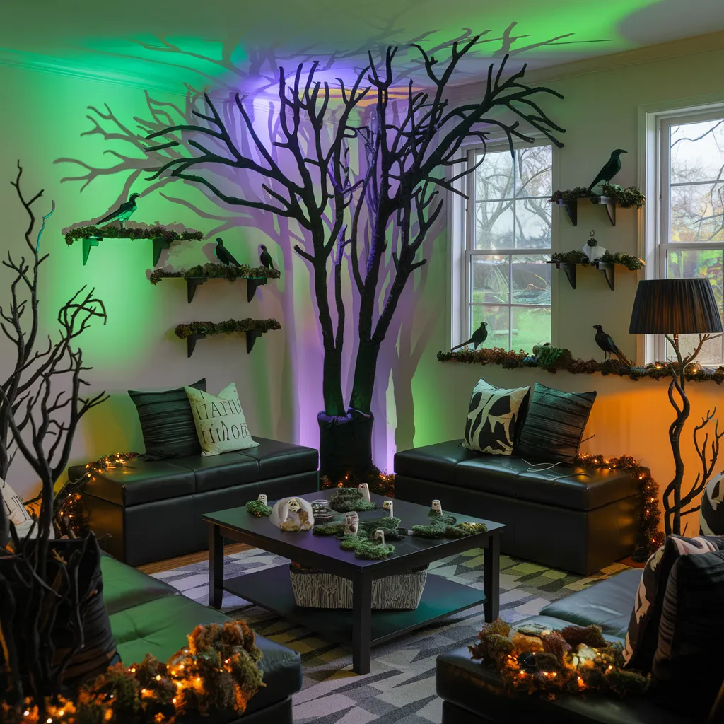 The Ultimate Halloween Living Room Inspiration Guide (Every Style Covered) 24 Enchanted Raven Grove