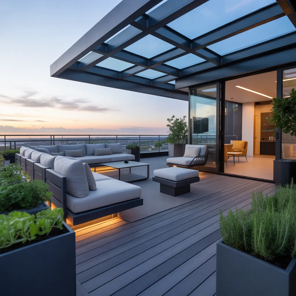 Futuristic Smart Terrace