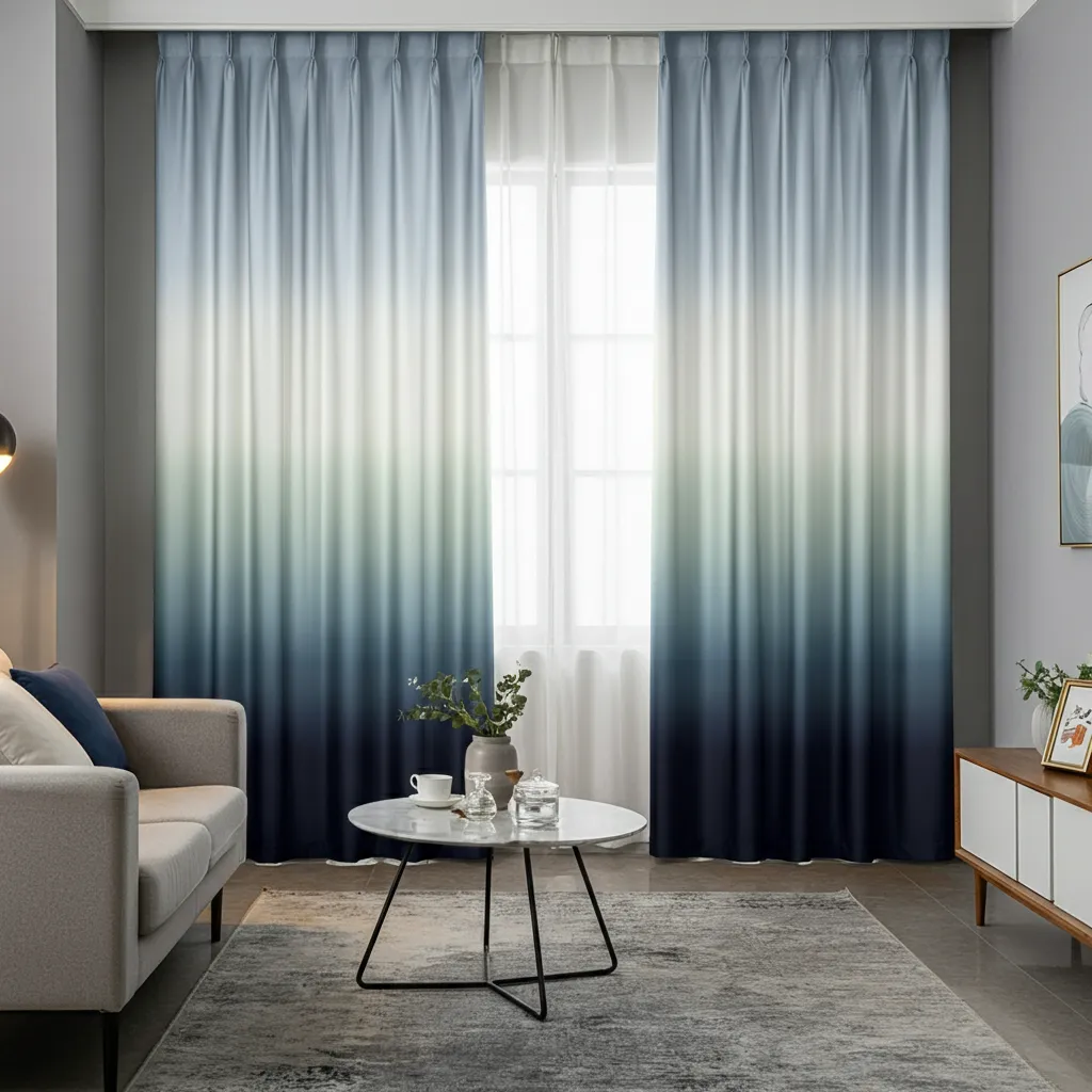 27+ Stunning Curtains for Living Room You’ll Wish You Knew About Sooner 30 Gradient Panels
