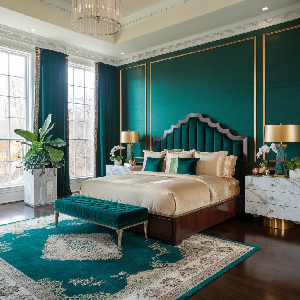Grand Emerald Master Bedroom