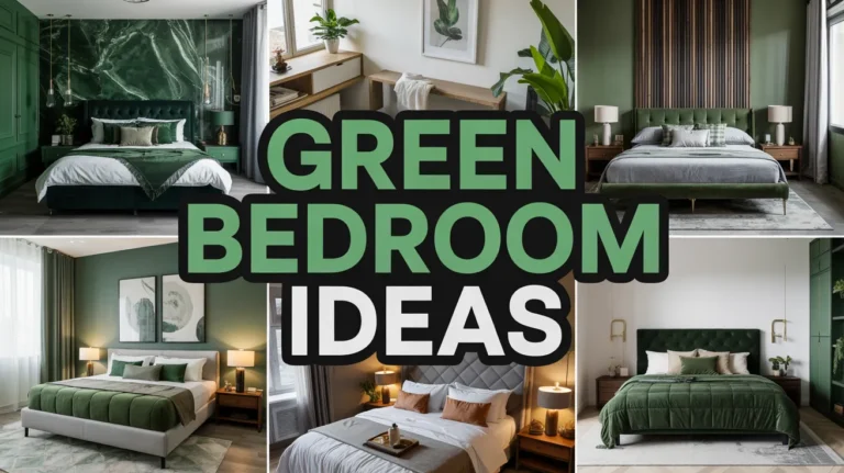 Green Bedroom Ideas