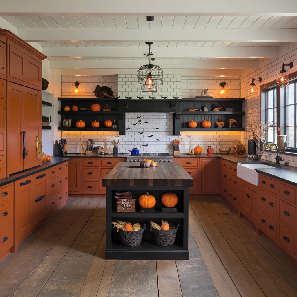 25+ Spooky-Chic Halloween Kitchen Decor Ideas You’ll Wish You Tried Sooner 5 Haunted Harvest Kitchen