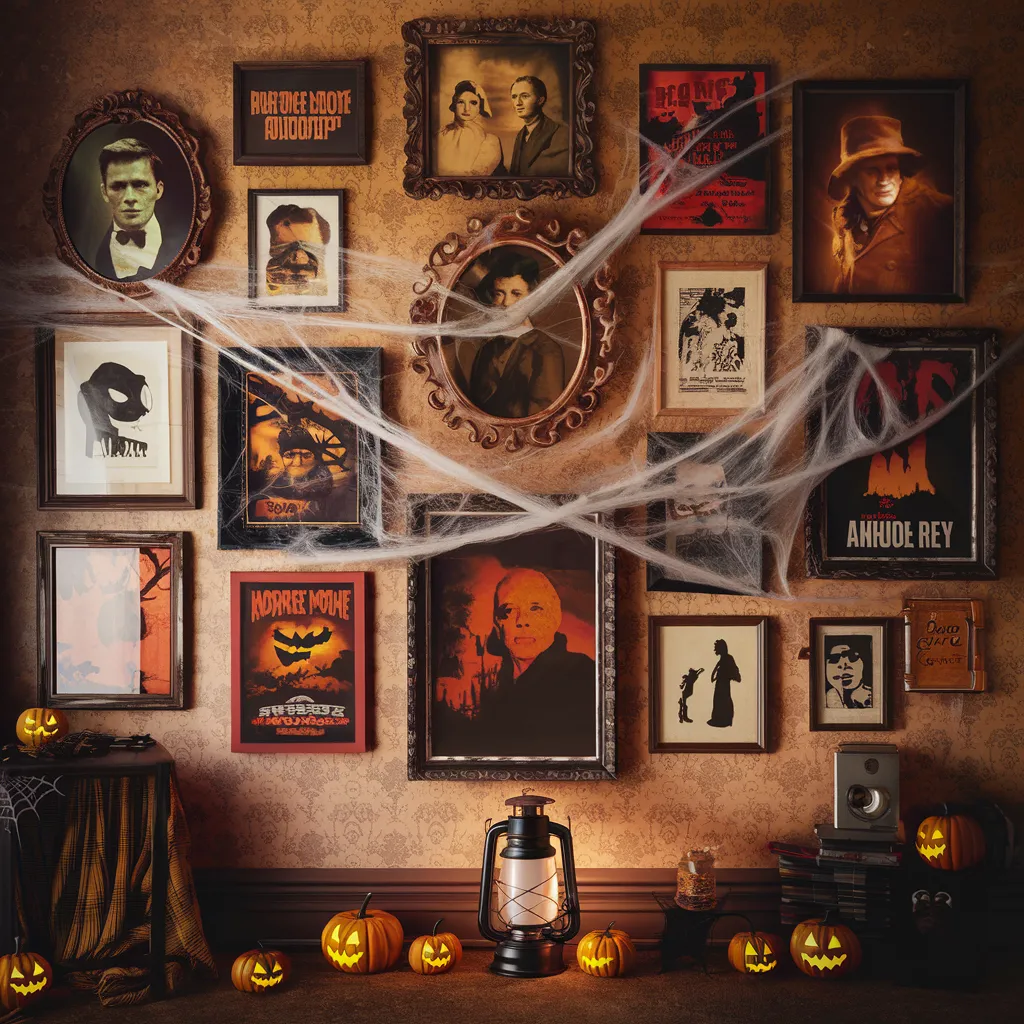 The Ultimate Halloween Living Room Inspiration Guide (Every Style Covered) 7 Haunted Portrait Gallery