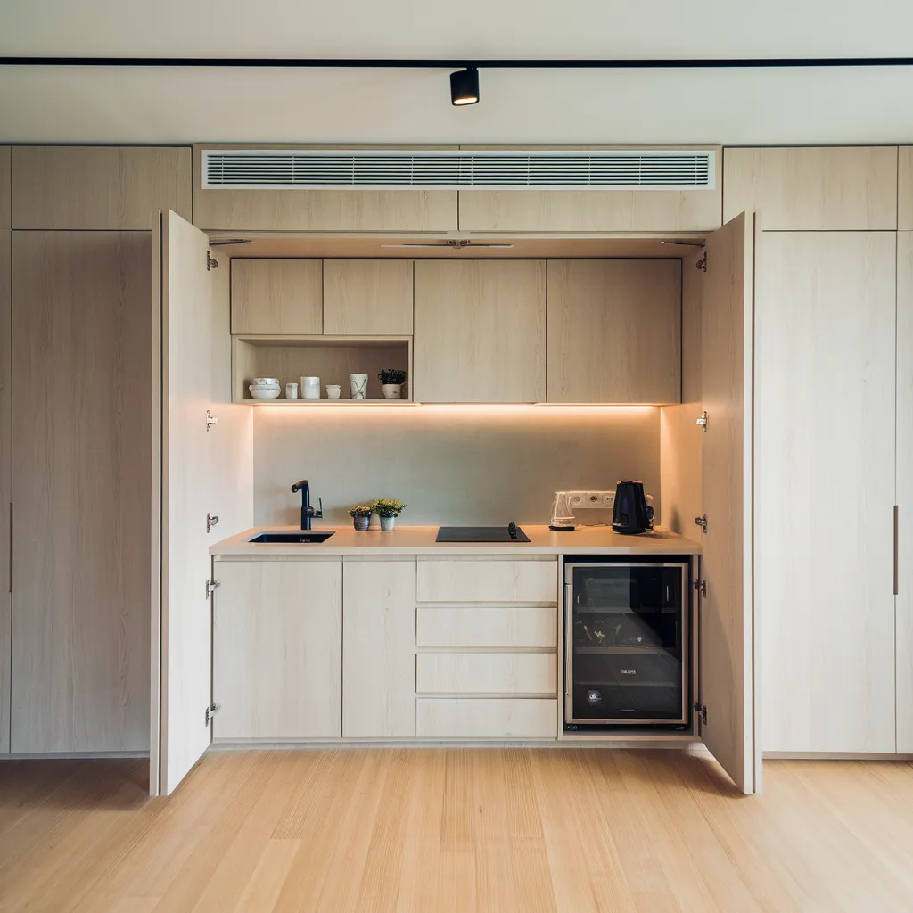 34 Small Kitchen Ideas That Make Tiny Spaces Look Huge 9 Hidden Elegance Small Kitchen