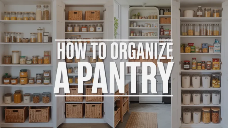 How to Organize a Pantry