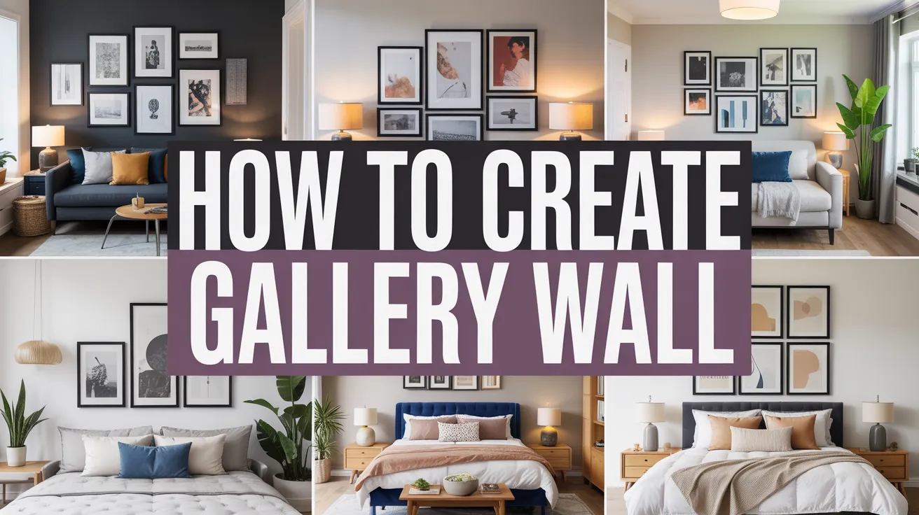 How to Create Gallery Wall That Enhances Your Living Space 1 How to create gallery wall