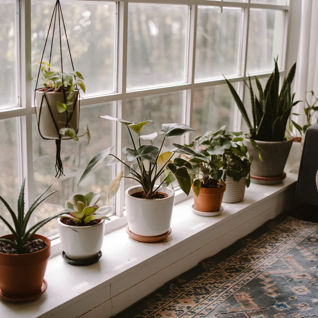 Apartment Living Room Ideas So Stunning You’ll Wish You Tried Them Sooner 4 Indoor Plant Corner by the Window