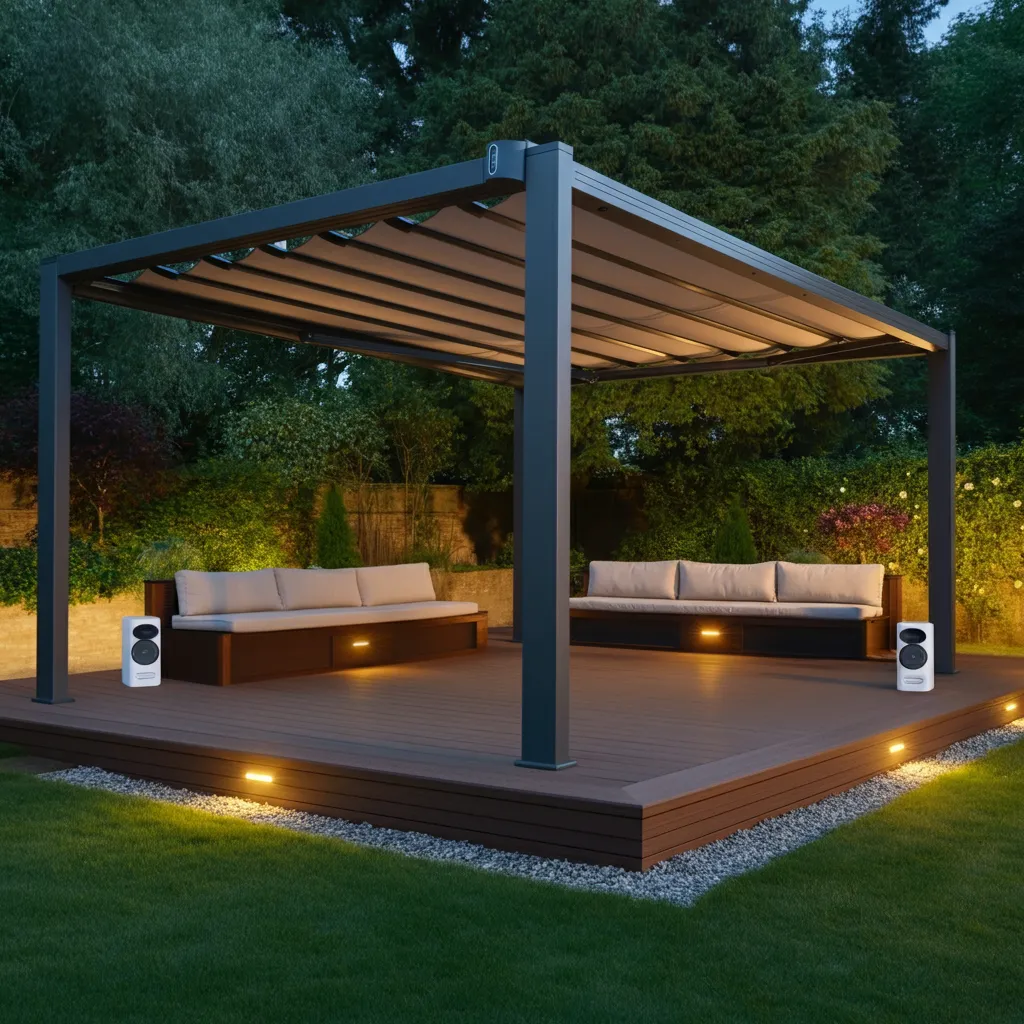 Stunning Deck Ideas That Will Completely Transform Your Outdoor Space 12 Integrated Smart Deck