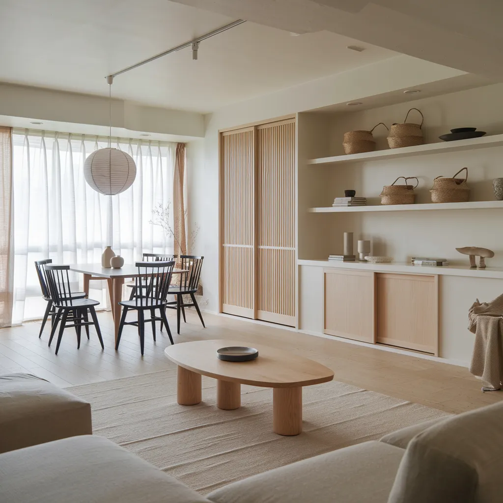 Apartment Living Room Ideas So Stunning You’ll Wish You Tried Them Sooner 26 Japandi Apartment Living Room