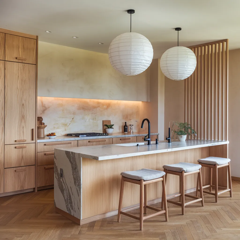 22 Jaw Dropping Modern Kitchen Ideas That Feel Like Pure Inspiration 21 Japandi Style Kitchen