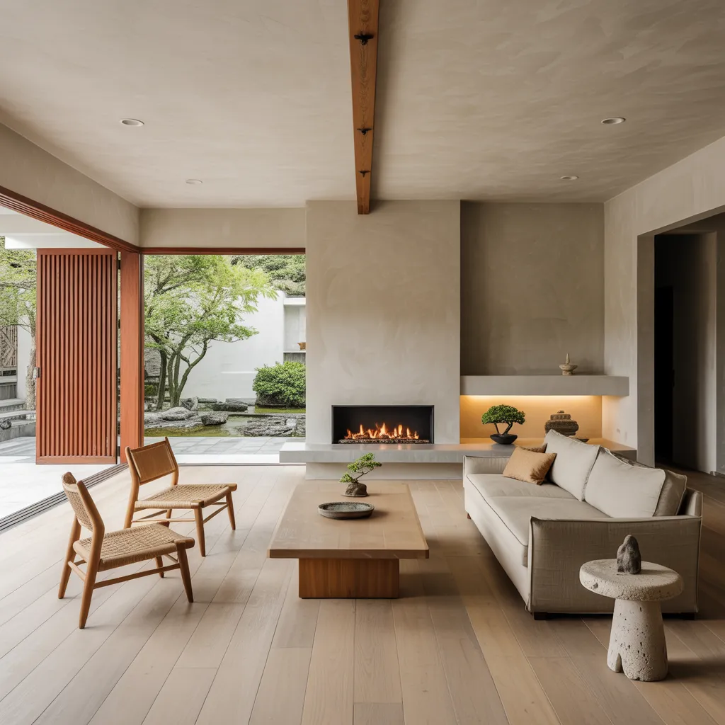 Modern Luxury Living Rooms You Can Actually Copy on Any Budget 13 Japandi Zen Retreat Living Room