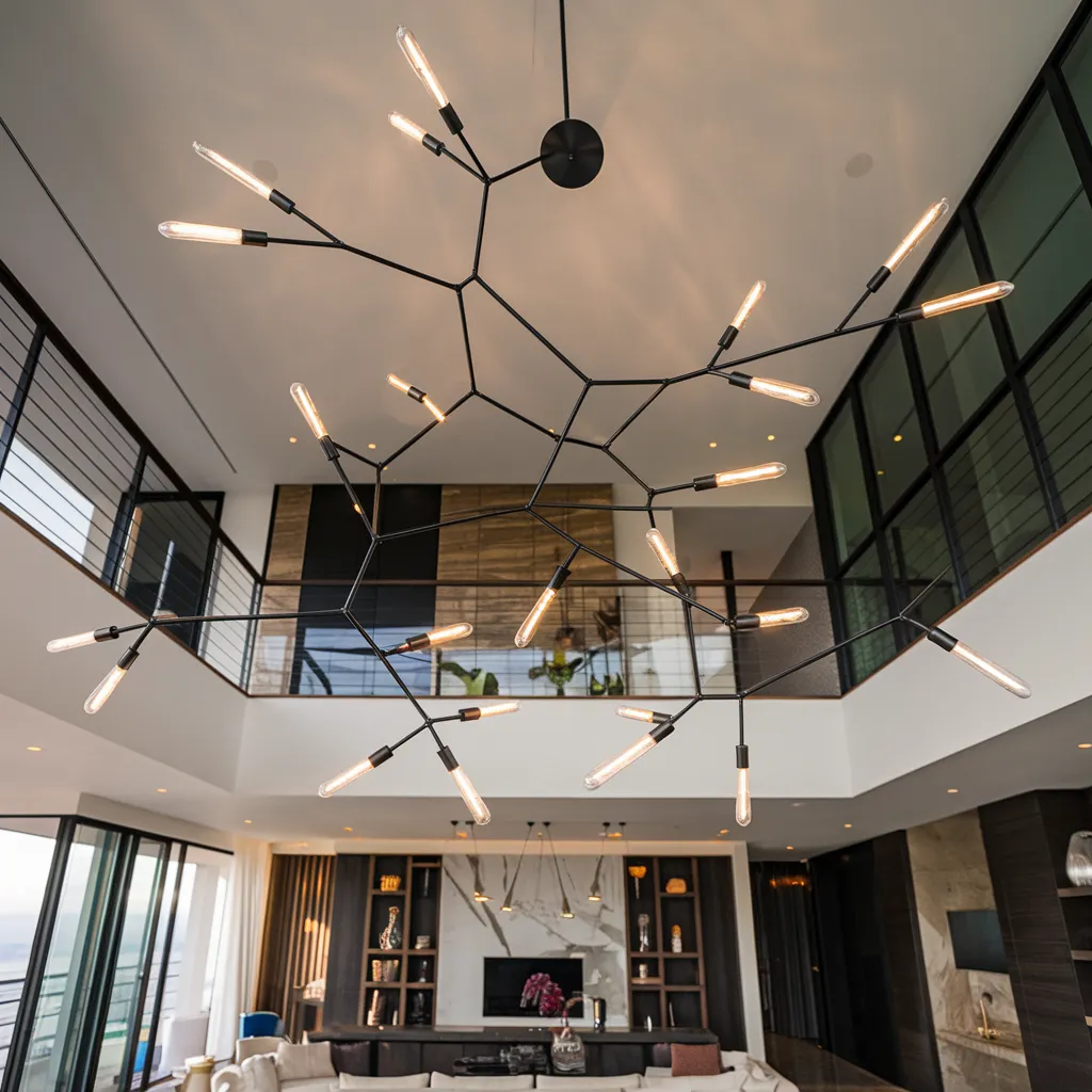 From Glam to Minimal: Chandelier Designs You’ll Fall in Love With 26 Large-Scale Organic Branching Chandelier
