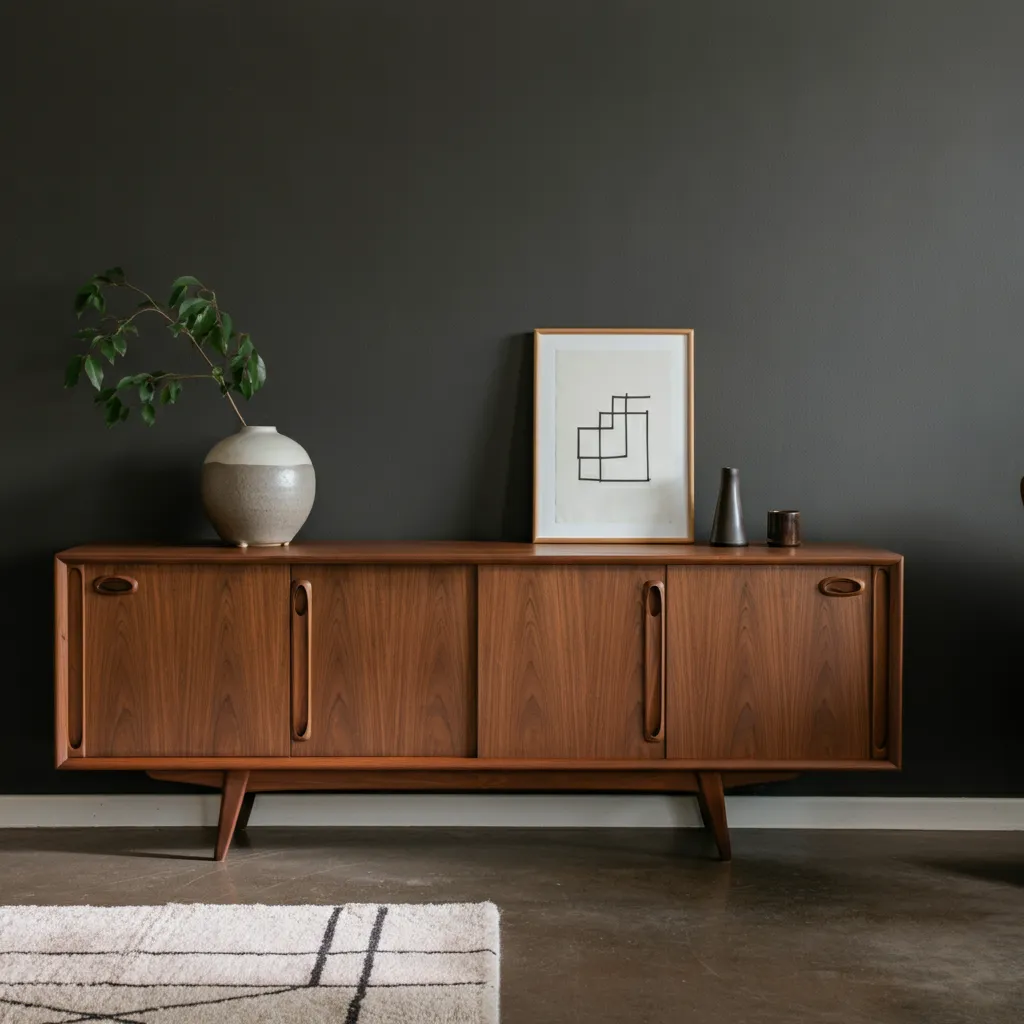 Steal These Designer-Approved Mid Century Modern Living Room Ideas 14 Low-Profile Storage Solutions