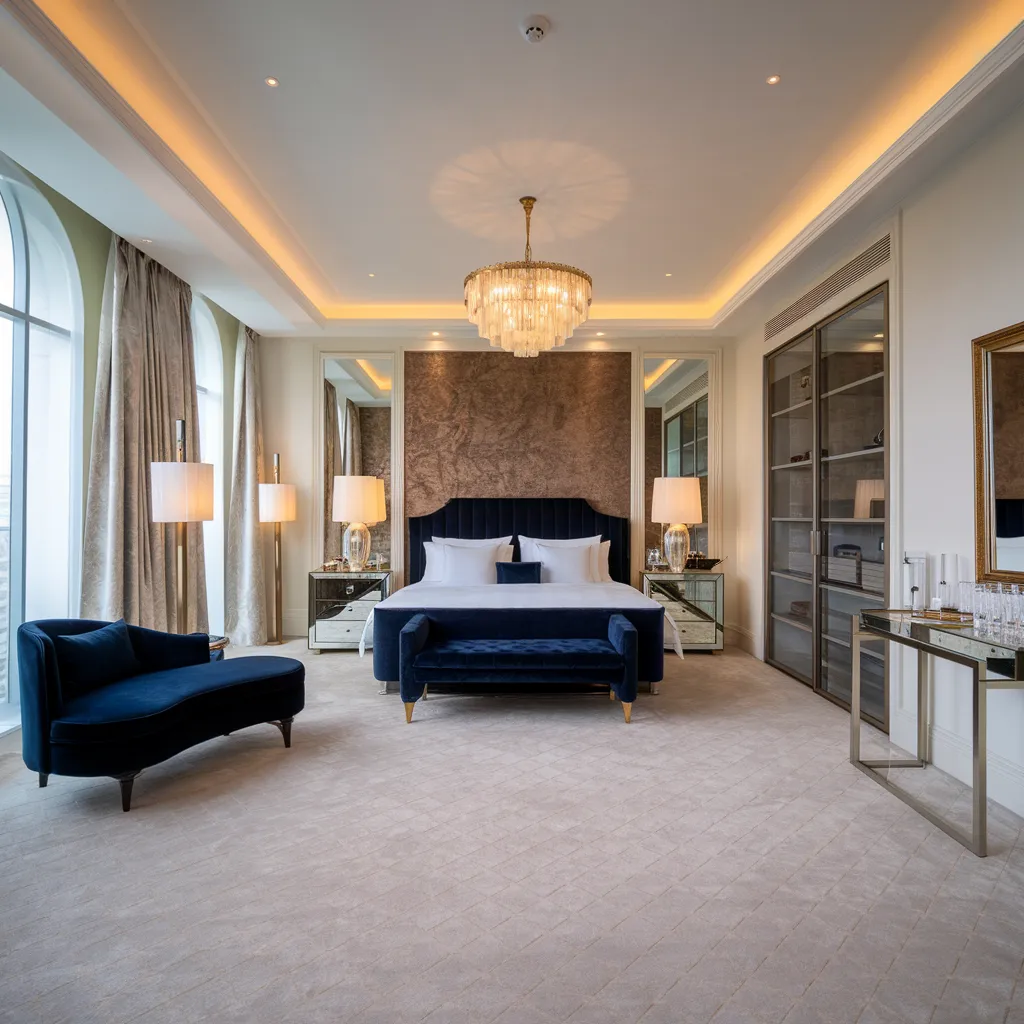 Luxury Gentleman’s Suite Bedroom Design