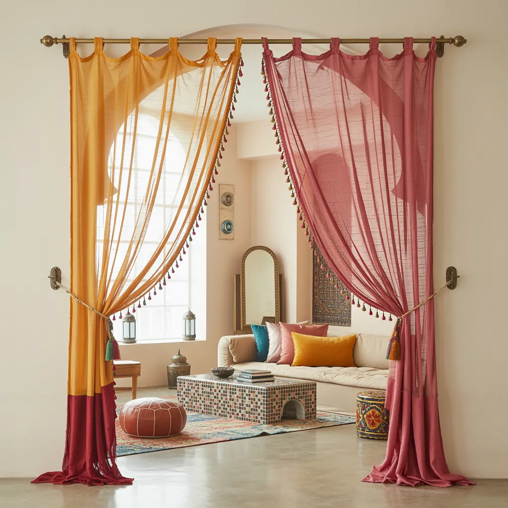 27+ Stunning Curtains for Living Room You’ll Wish You Knew About Sooner 19 Marrakech Sunset Sheers