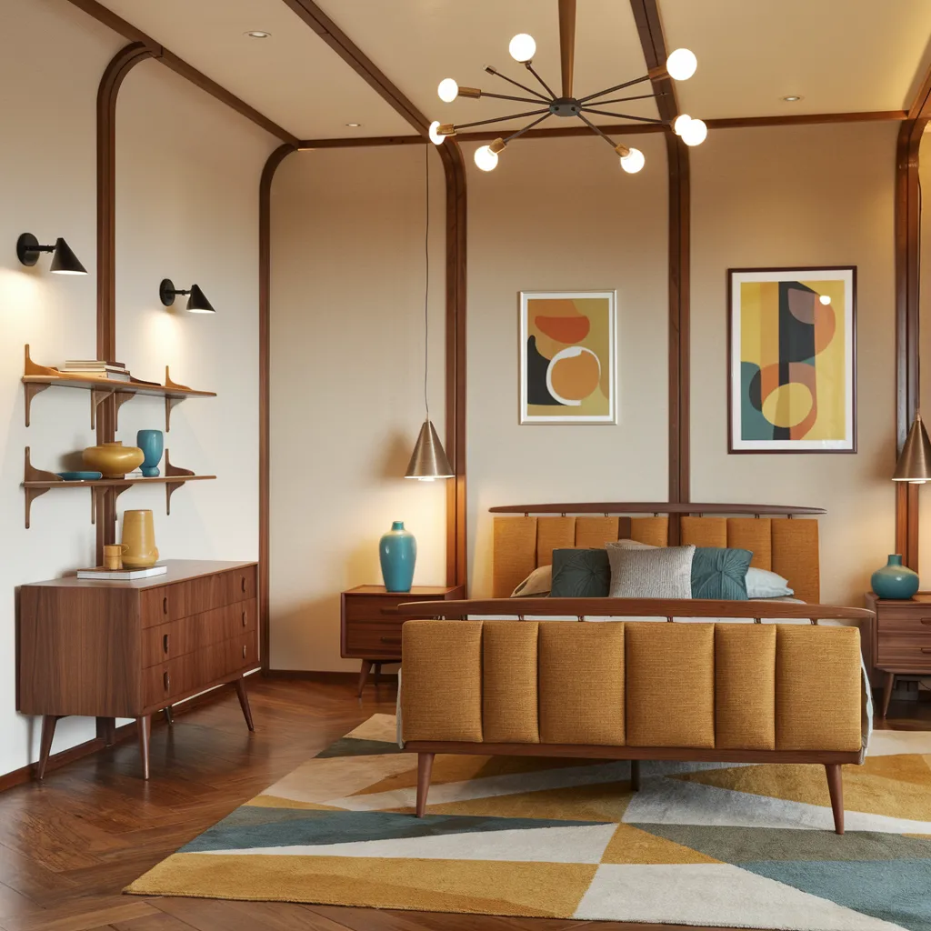 The Ultimate Master Bedroom Inspiration Guide: From Luxe to Minimalist 21 Mid-Century Modern Revival Bedroom