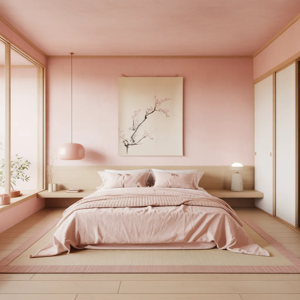 Pink Bedroom Ideas That Are Elegant, Bold, and Far From Basic 13 Minimalist Blush Zen Bedroom