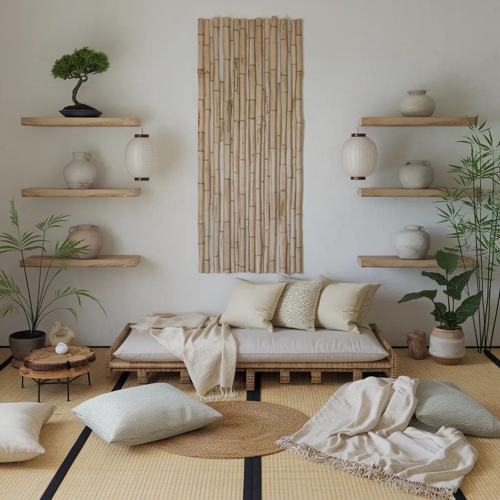 Cozy Yet Stylish: Boho Living Room Ideas That Feel Like a Dream 11 Minimalist Boho Living Room with Zen-Inspired Style