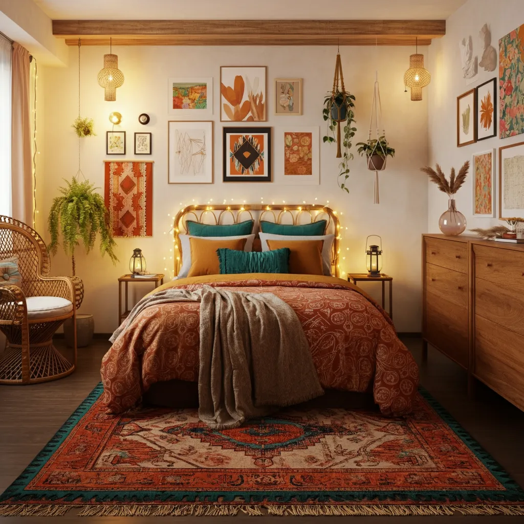 Make Your Guests Feel Special with These Beautiful Guest Room Designs 6 Modern Boho Escape