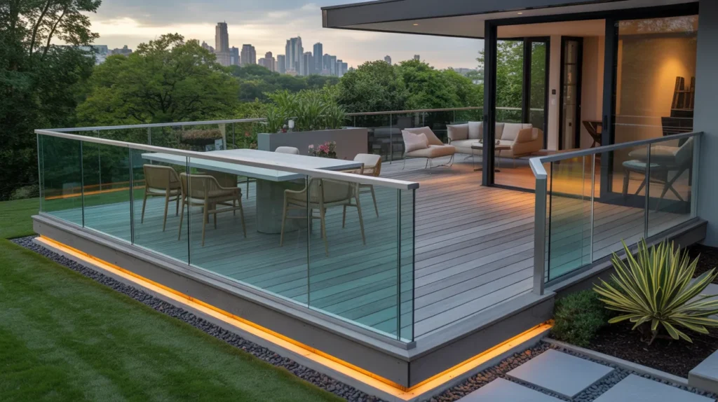 Stunning Deck Ideas That Will Completely Transform Your Outdoor Space 5 Modern Glass Haven