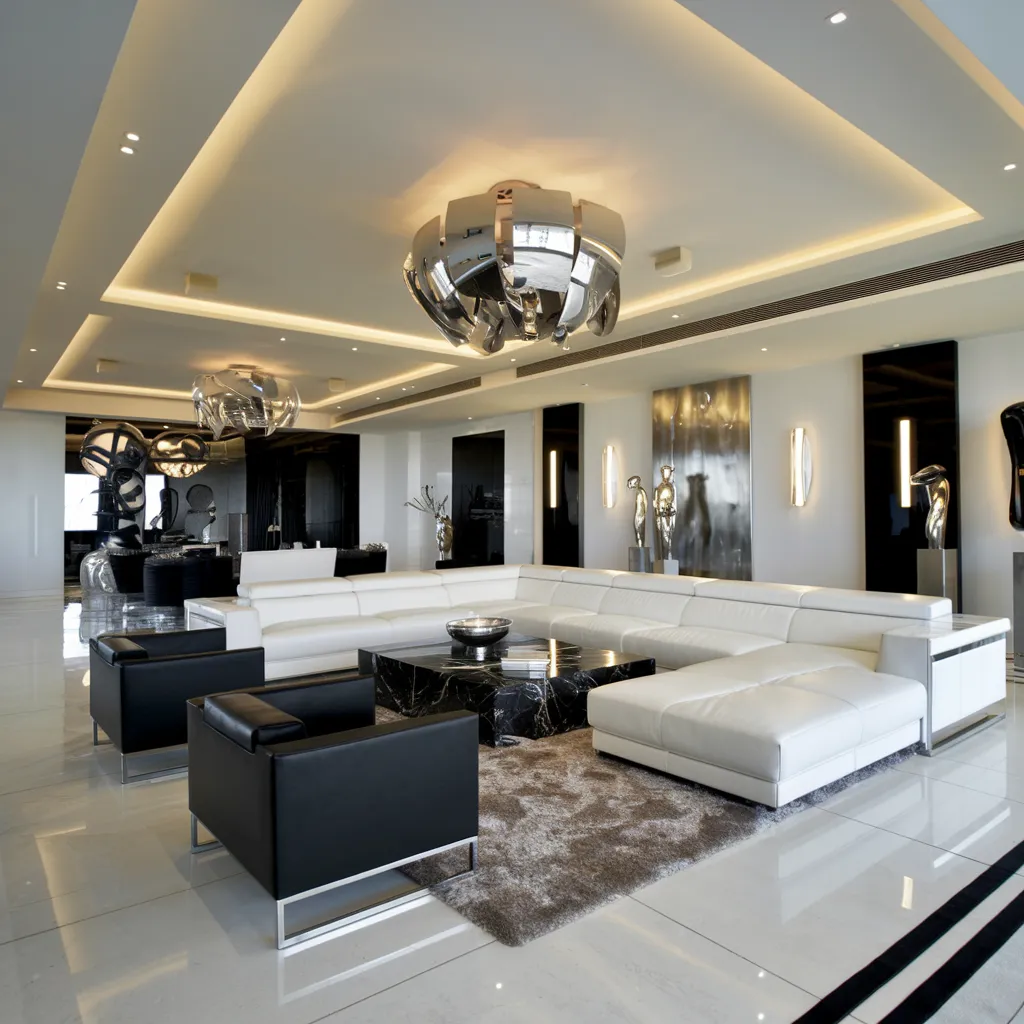 Modern Living Room Decor Contemporary Luxury Style