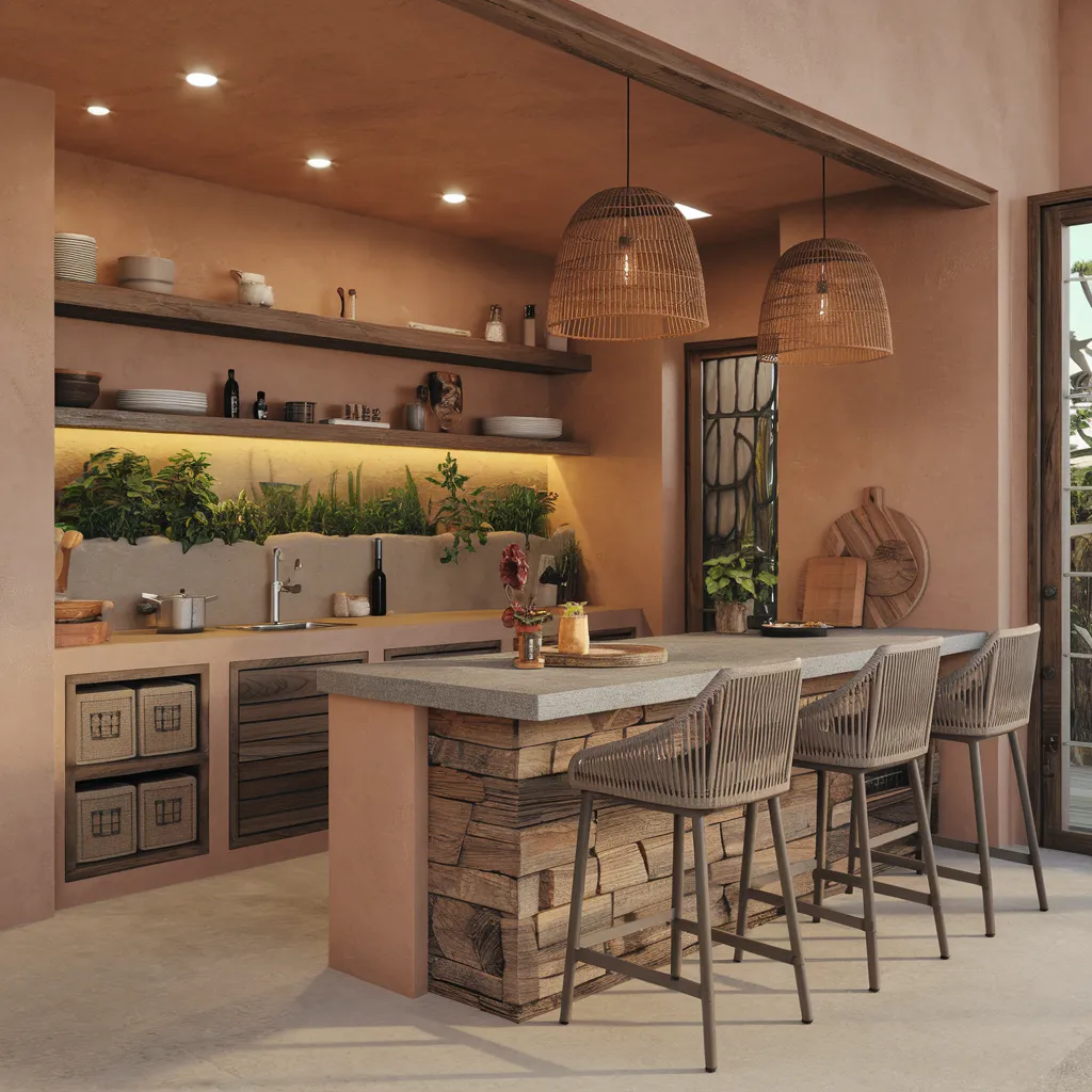 22 Jaw Dropping Modern Kitchen Ideas That Feel Like Pure Inspiration 10 Modern Organic Retreat Kitchen